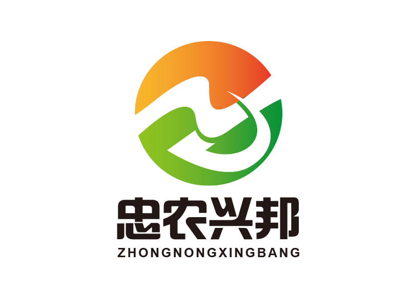 朱紅娟的忠農(nóng)興邦logo設(shè)計