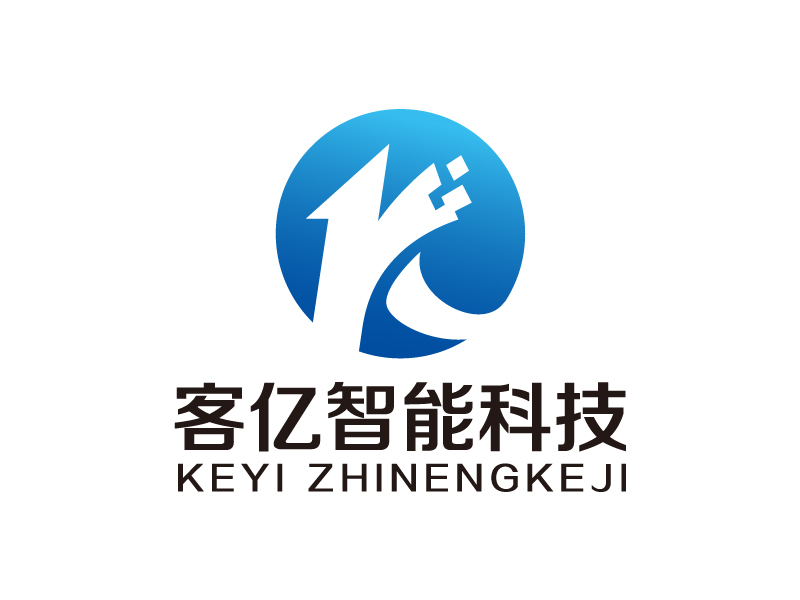 葉美寶的上海客億智能科技有限公司logo設(shè)計