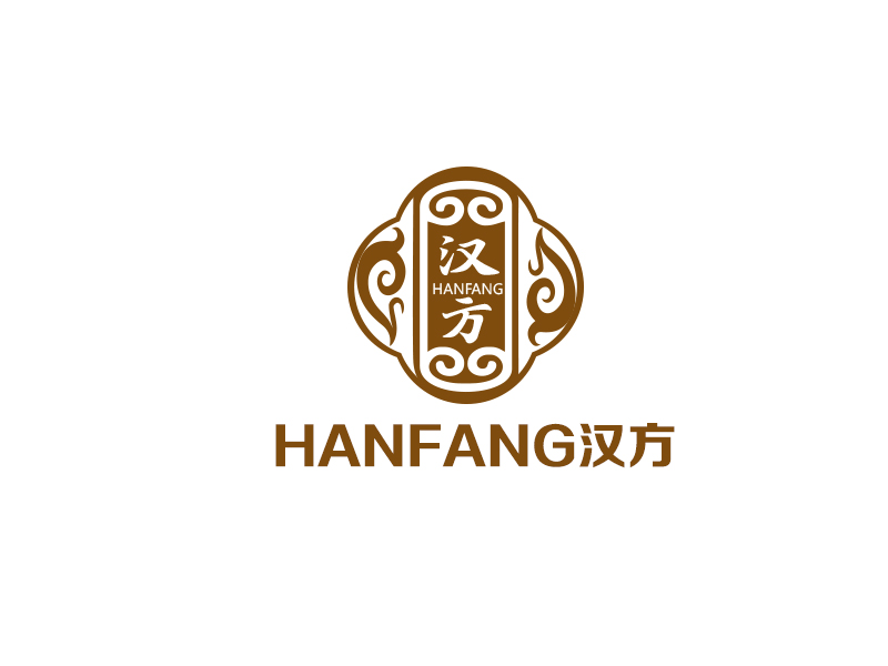 余亮亮的HANFANG漢方logo設(shè)計