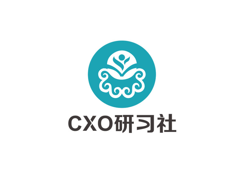 朱紅娟的CXO研習社培訓業(yè)logo設(shè)計