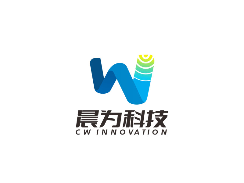 晨為智能科技 CW Innovationlogo設計