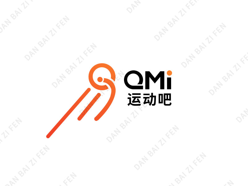 印蕾的QMIsport全民健身logo設(shè)計(jì)