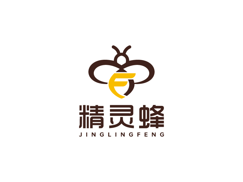 精靈蜂logo設計