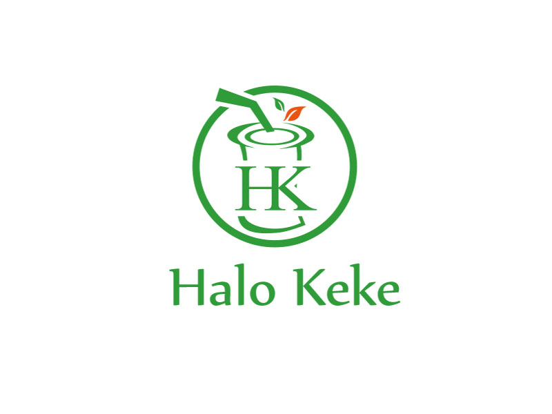 朱紅娟的HALO KEKElogo設(shè)計