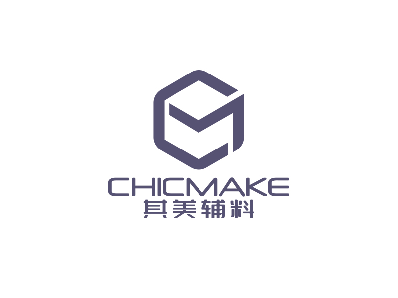 宋從堯的其美輔料CHICMAKElogo設(shè)計