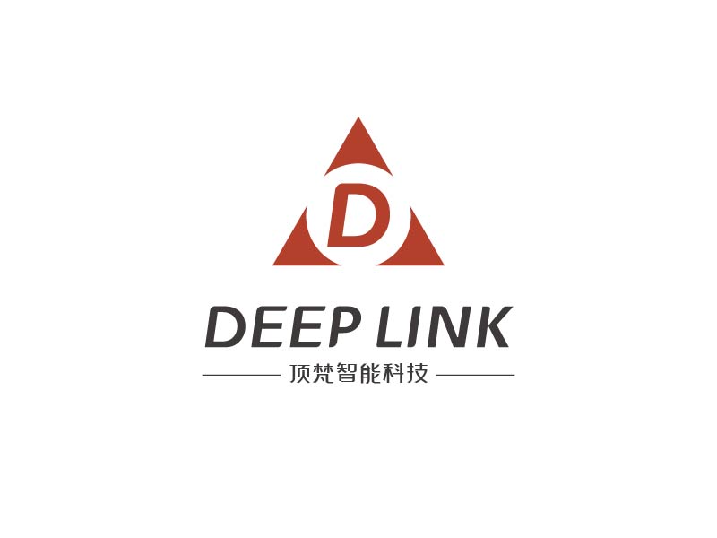 魏娟的Deep Link/蘇州頂梵智能科技有限公司logo設(shè)計(jì)