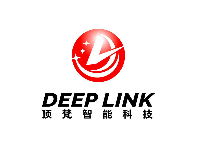 李杰的Deep Link/蘇州頂梵智能科技有限公司logo設(shè)計(jì)