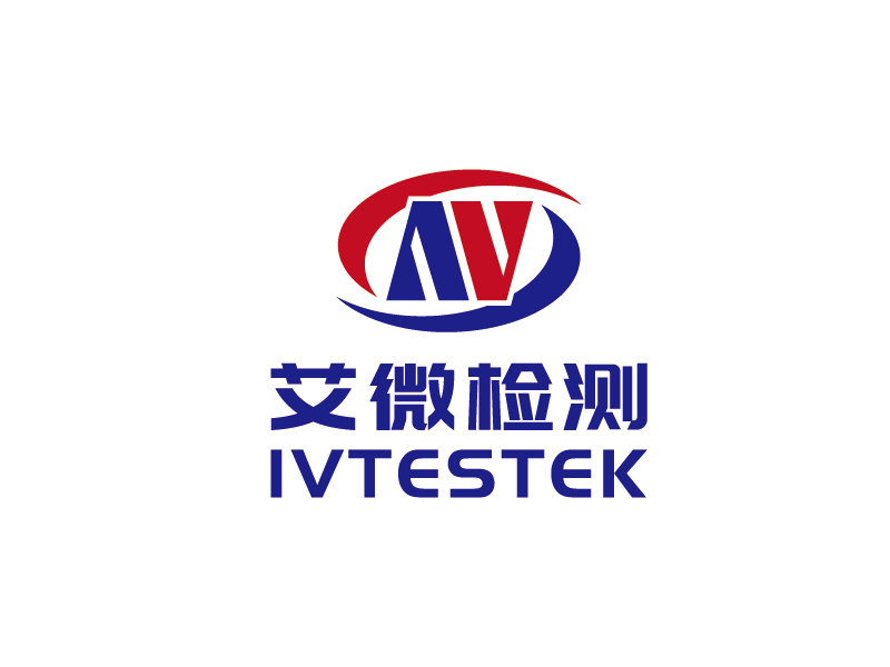 李寧的艾微檢測/IV Testeklogo設(shè)計