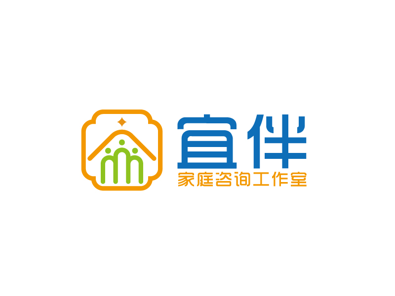 張俊的宜伴家庭咨詢工作室logo設(shè)計(jì)