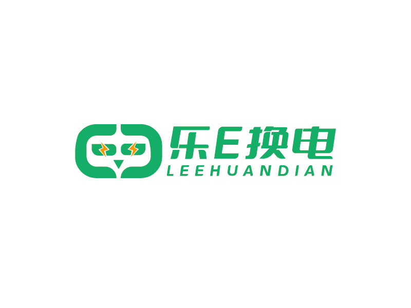 李寧的樂E換電logo設計