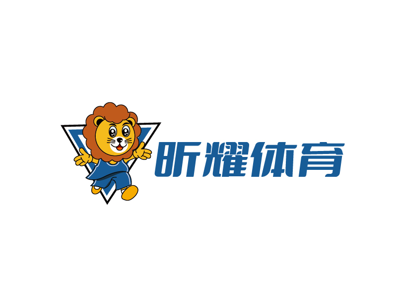 張俊的昕耀體育，副標(biāo)題：SPARKLE SPORTSlogo設(shè)計(jì)