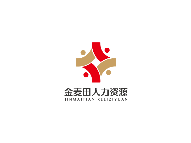 秦光華的合肥金麥田人力資源服務有限公司logo設(shè)計