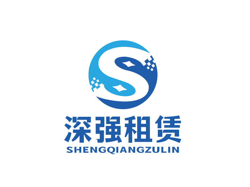 張俊的深強(qiáng)租賃logo設(shè)計(jì)