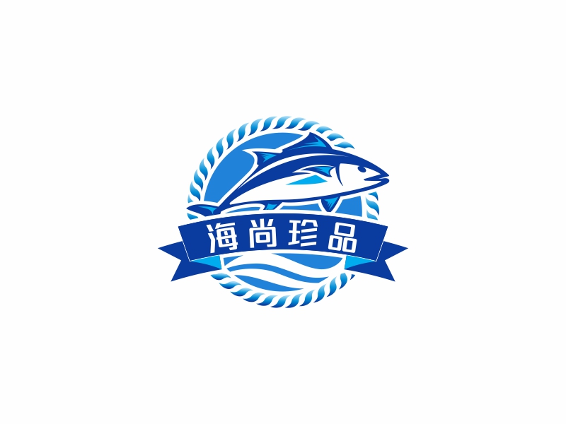 陳國(guó)偉的海尚珍品 食品LOGOlogo設(shè)計(jì)