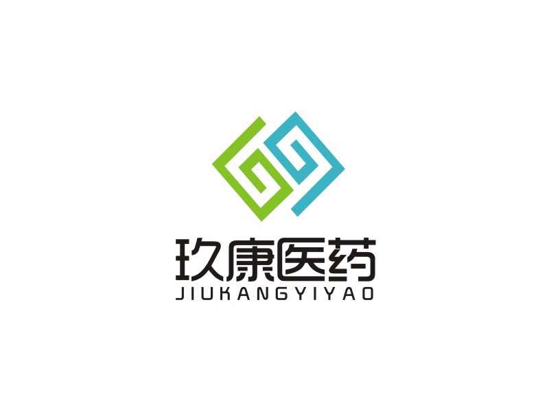 李泉輝的廣州玖康醫(yī)藥研究有限公司logo設(shè)計(jì)