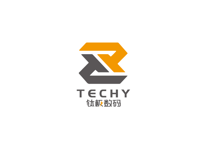 秦光華的鈦極TECHYlogo設(shè)計