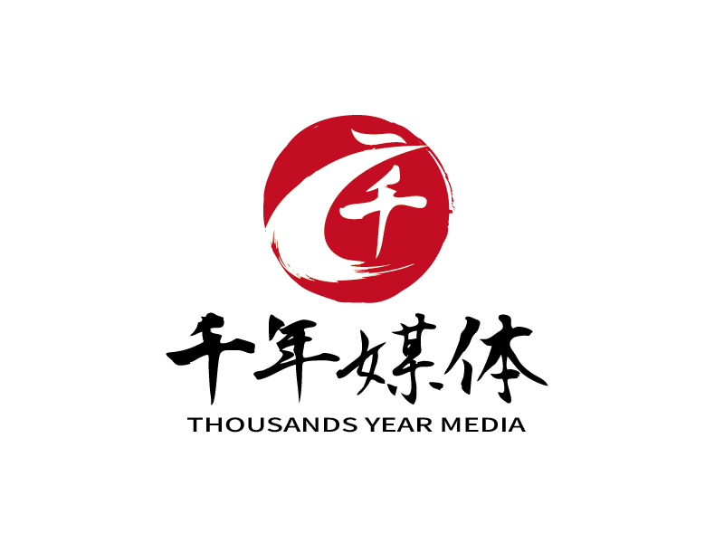 張俊的千年媒體 Thousands Year Medialogo設(shè)計