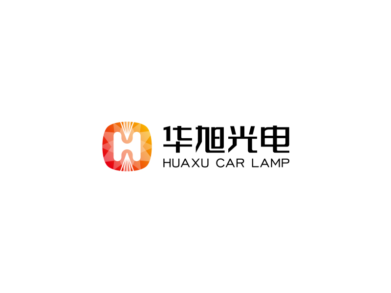 舒強的華旭光電logo設(shè)計