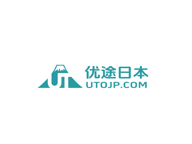 張俊的優(yōu)途日本  utojp.comlogo設(shè)計(jì)