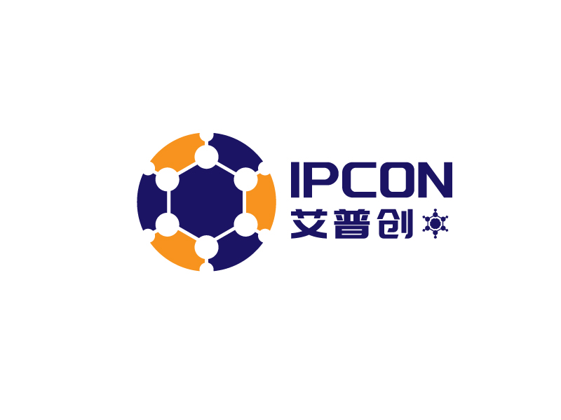 李寧的IPCON 艾普創(chuàng)logo設計